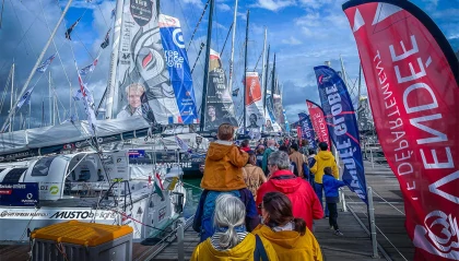 SYNCLEASE partenaire du 1er Club Étoiles Constellation – Immersion au cœur du Vendée Globe 2024
